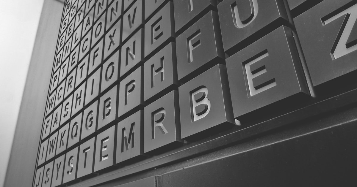 black and white photo of a calendar
