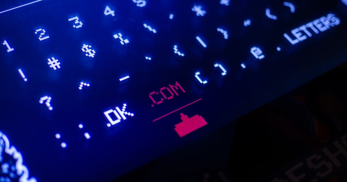 black and blue computer keyboard