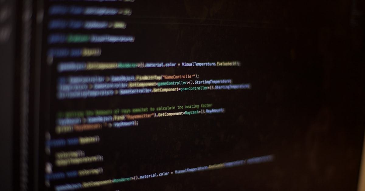 a computer screen with a bunch of text on it