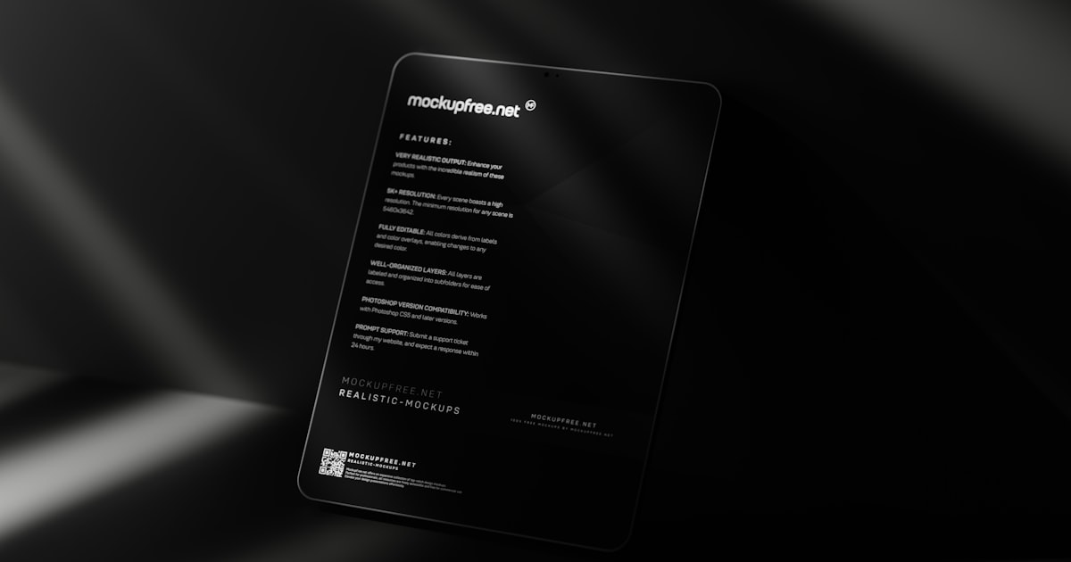 a black business card sitting on top of a table