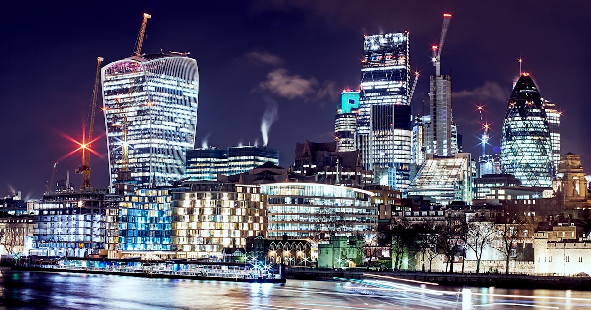photo of city lights