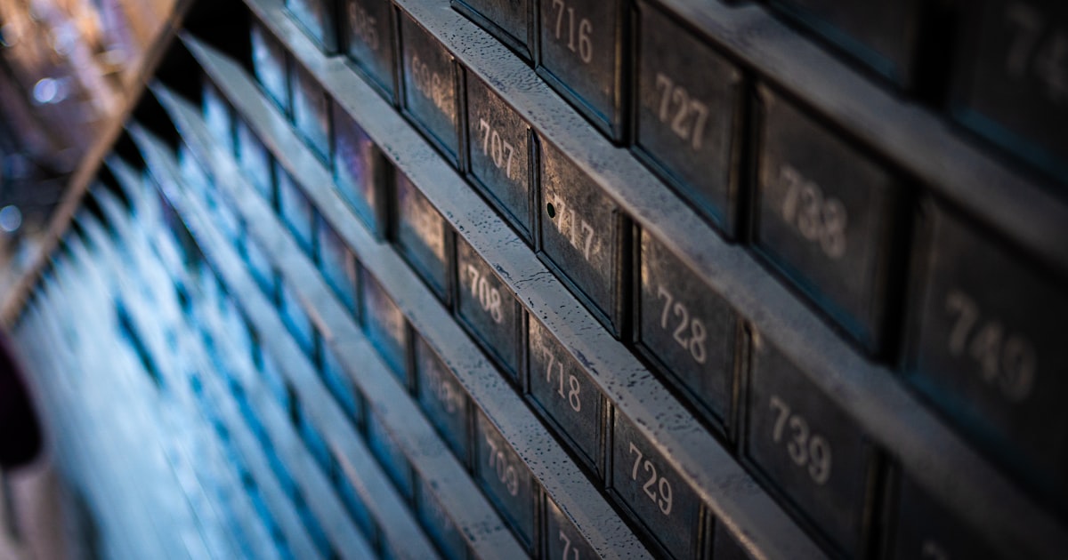 a close up of a wall with numbers on it