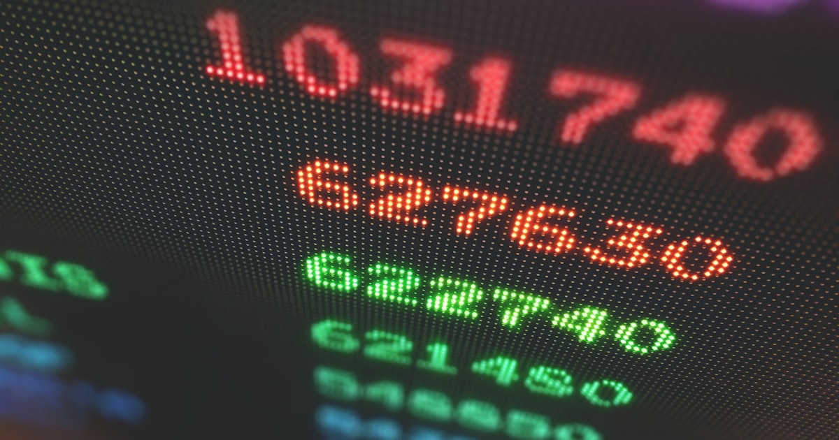 a close up of a computer screen with numbers on it