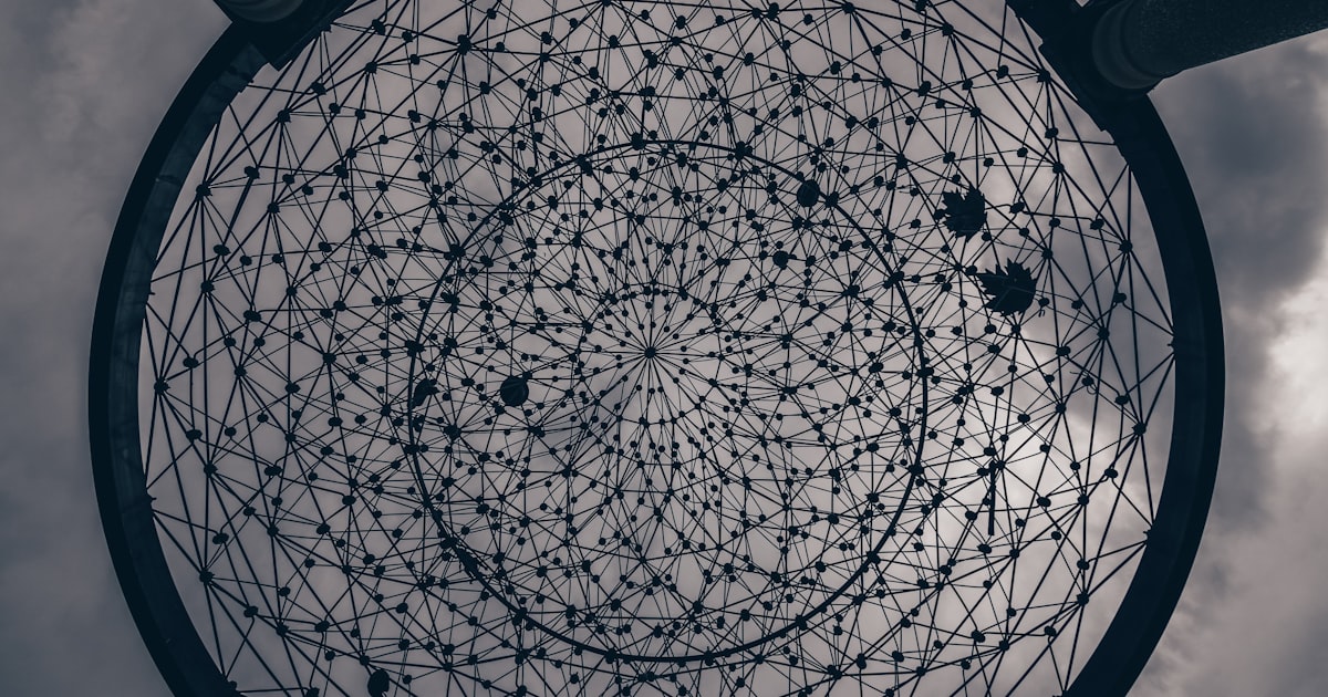 a circular metal object