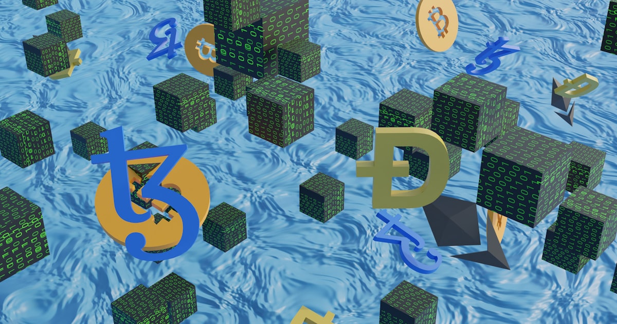 a number of different types of numbers floating in water