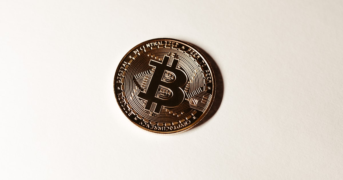 a coin with a design on it