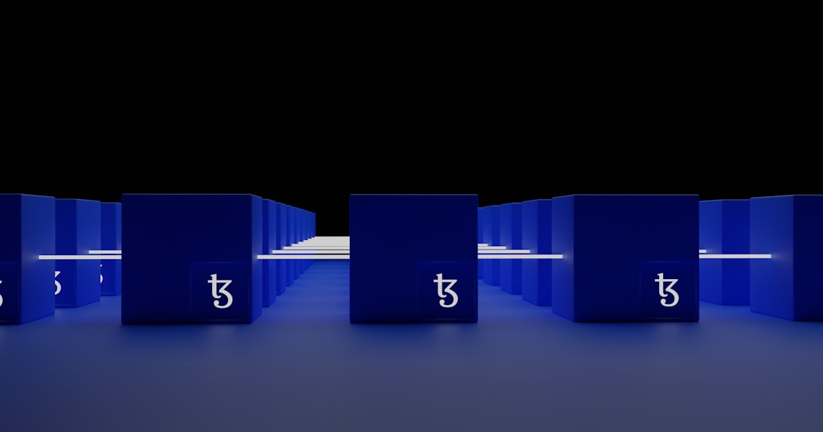 a group of blue boxes with numbers on them
