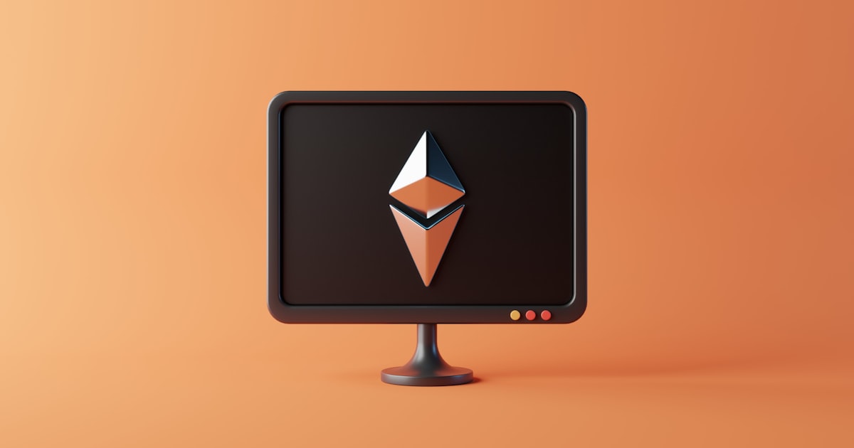 a computer monitor with a cartoon image on it