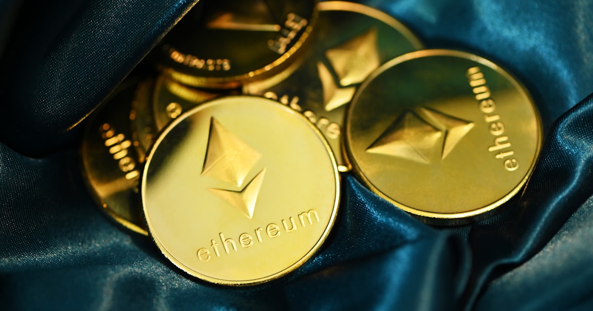 a close up of a bunch of gold coins