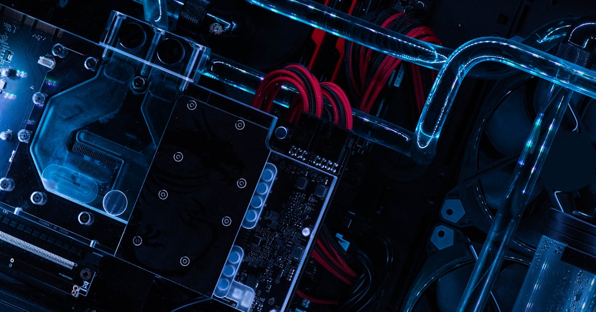black circuit board