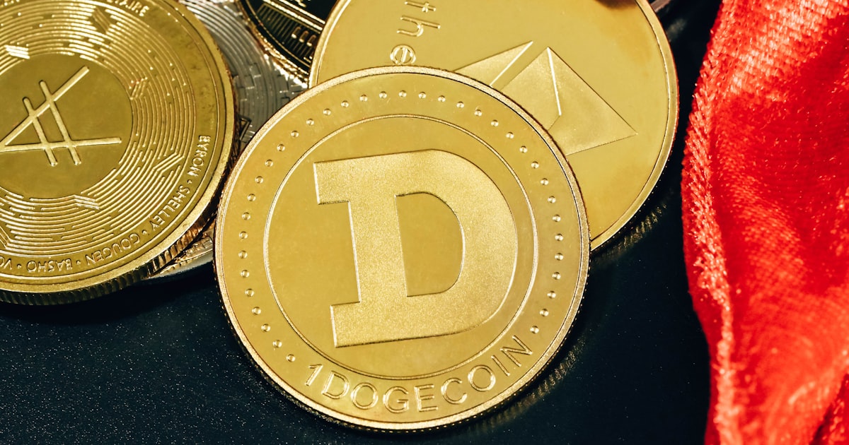 a close up of a pile of coins