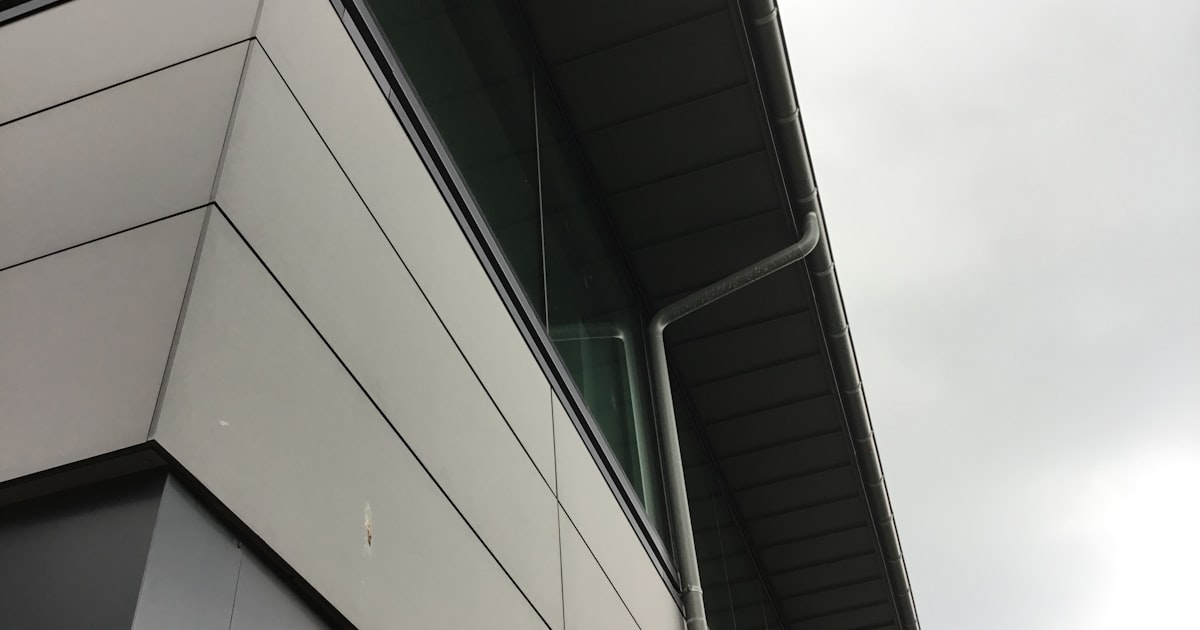 grey concrete building