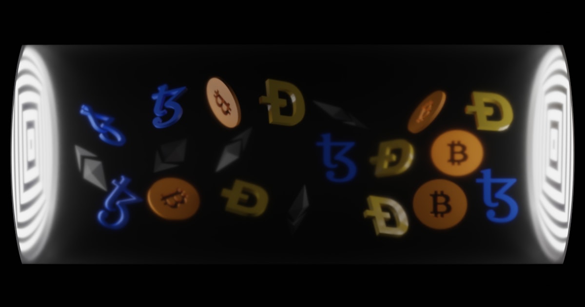 a close up of a cell phone with bitcoins on it