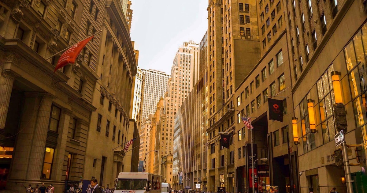 photo of a high-rise concrete buildings and busy road