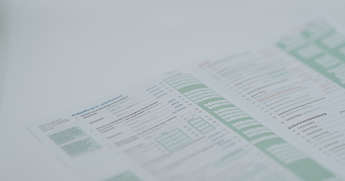 a close up of a menu on a table