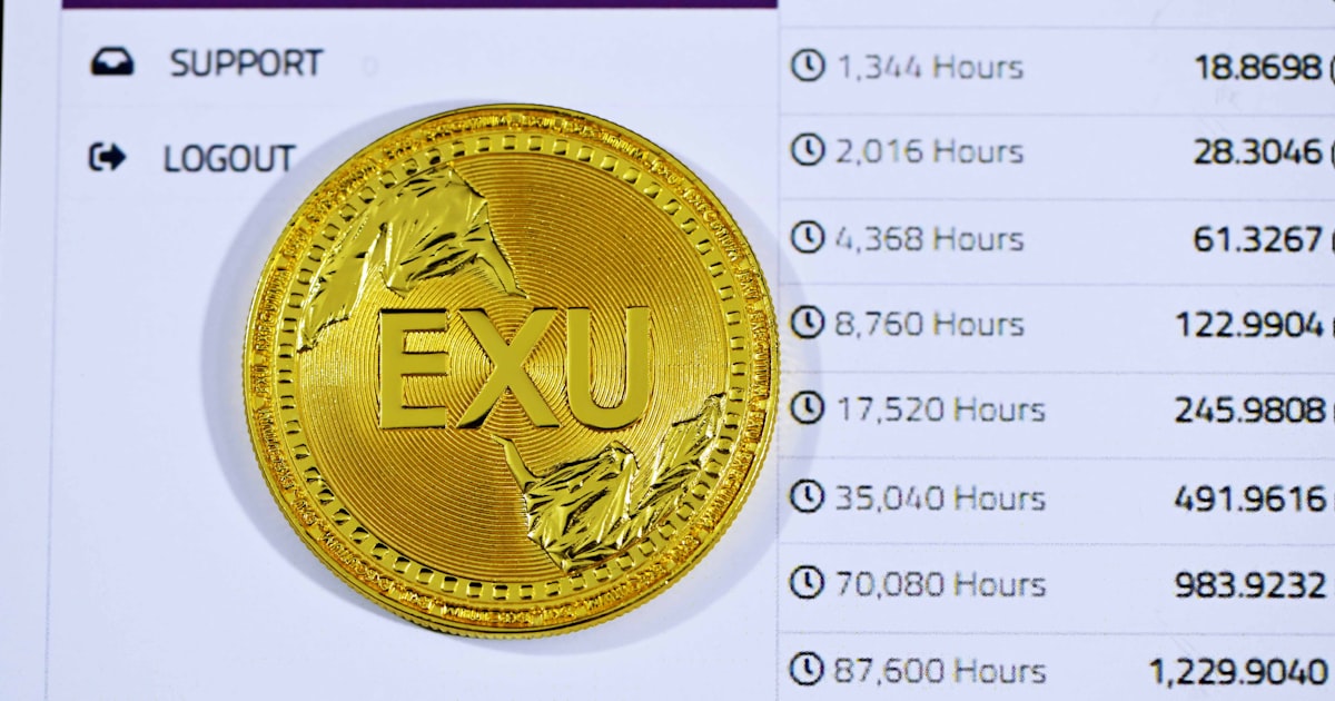gold and silver round coin