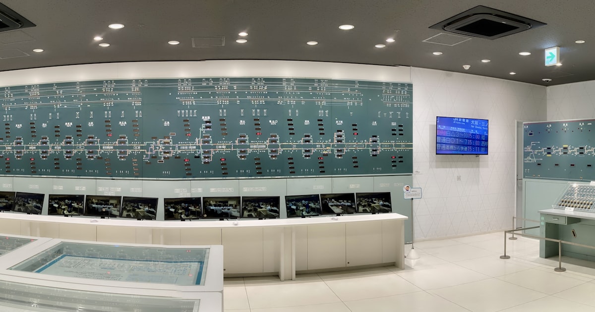 a room filled with lots of electronic equipment