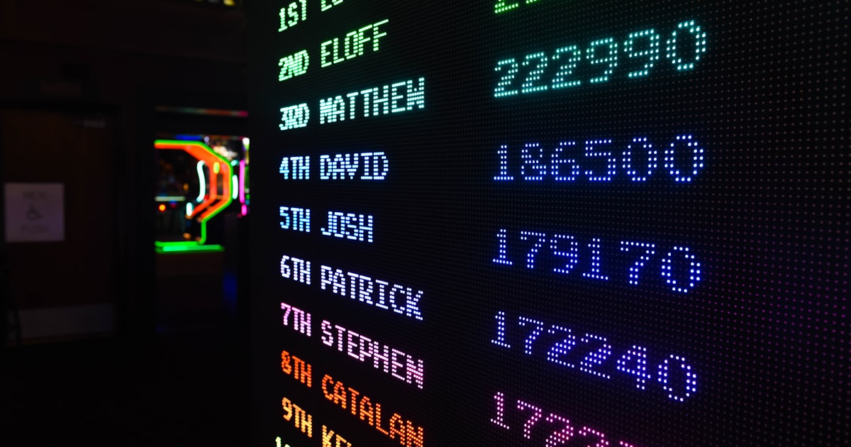 digital scoring board