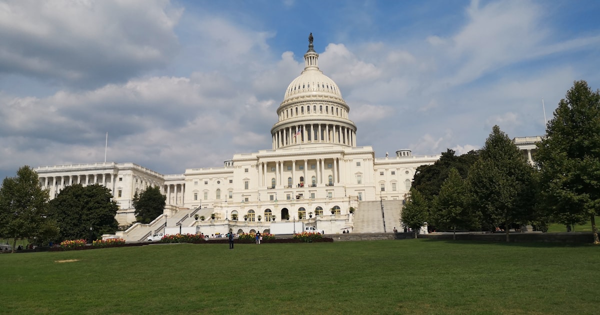 a view of the united states capitol building