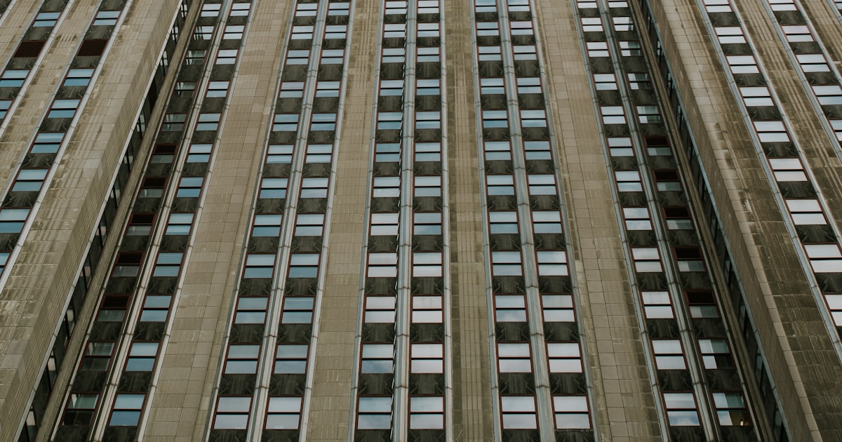 brown and black concrete building