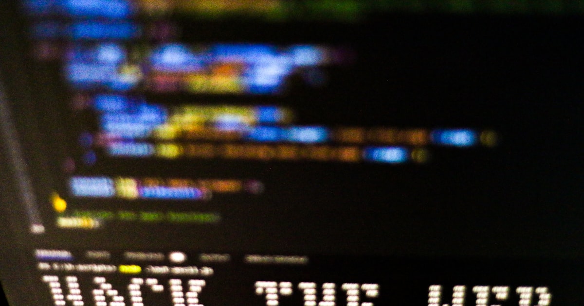 A computer screen with the words back the web on it