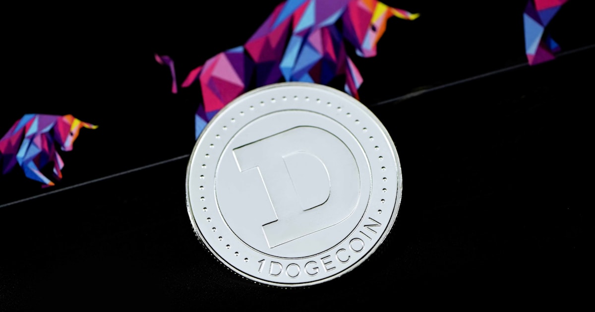 a close up of a coin on a black surface