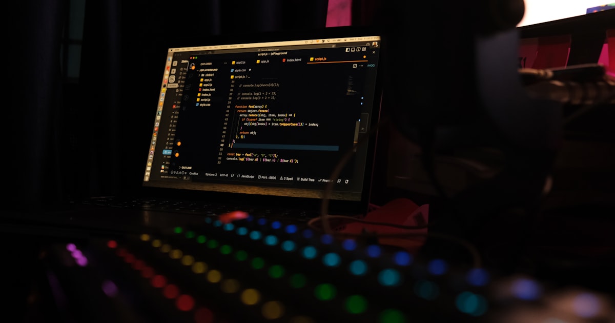 a computer monitor sitting on top of a desk