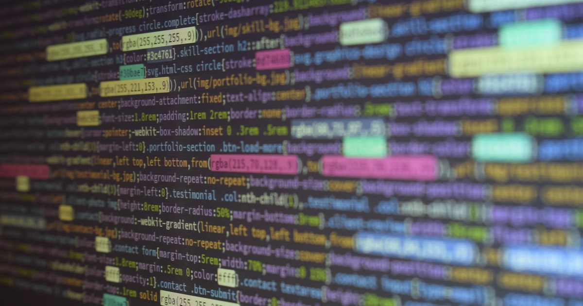 a computer screen with a lot of text on it