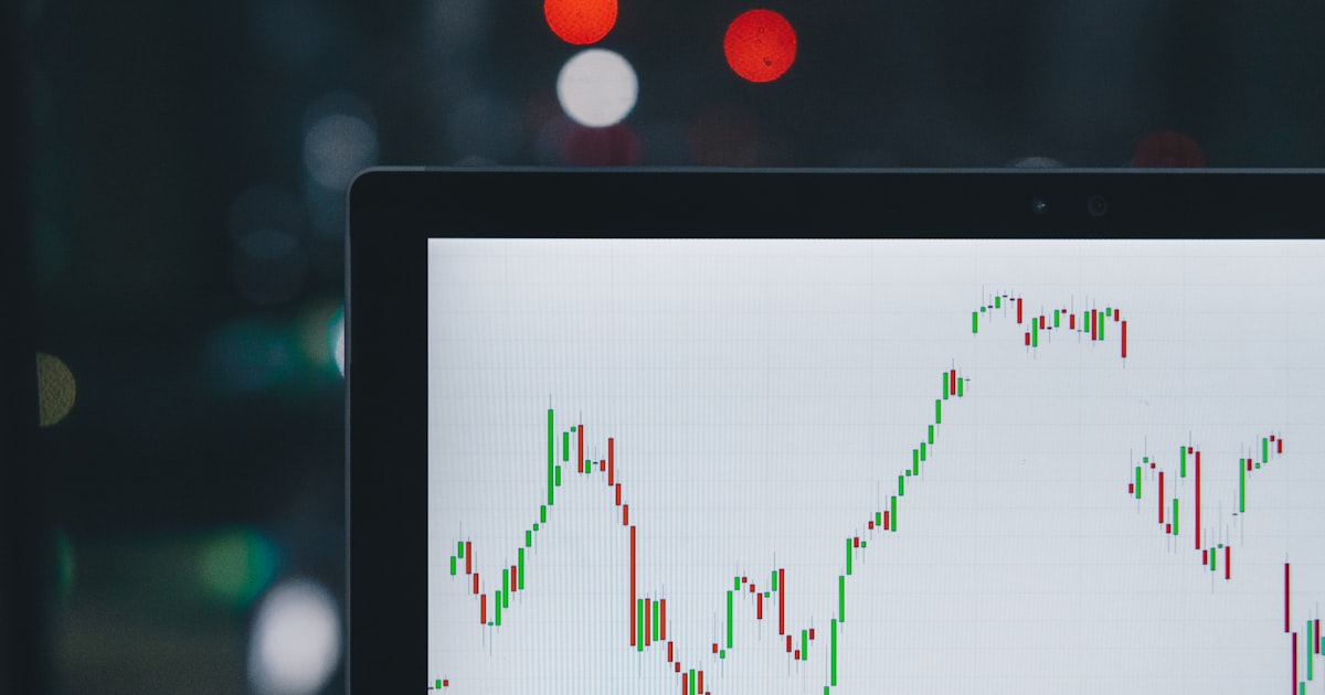 selective focus photography of graph