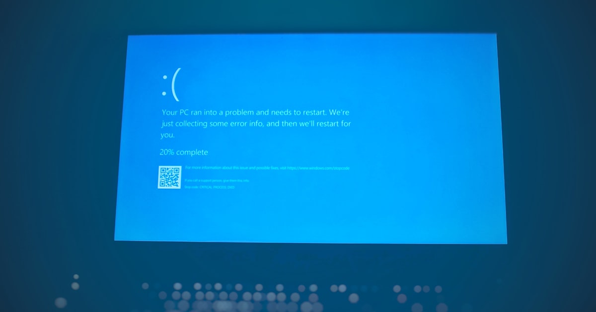 black flat screen computer monitor