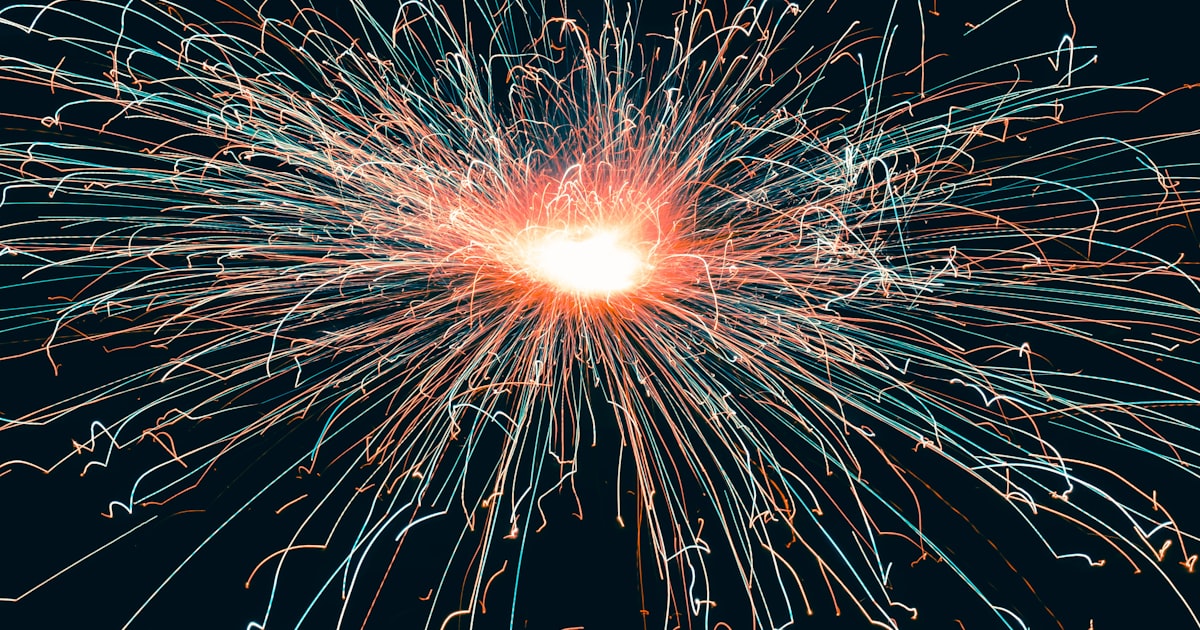 fireworks display during night time