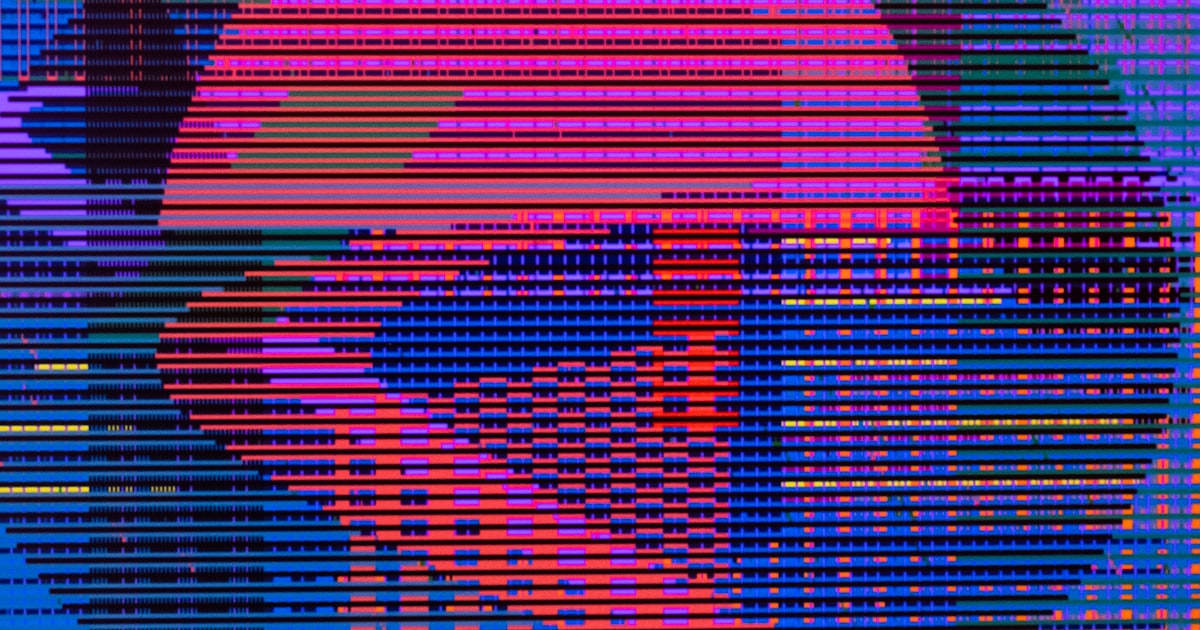 Abstract art of vibrant colors and shapes.