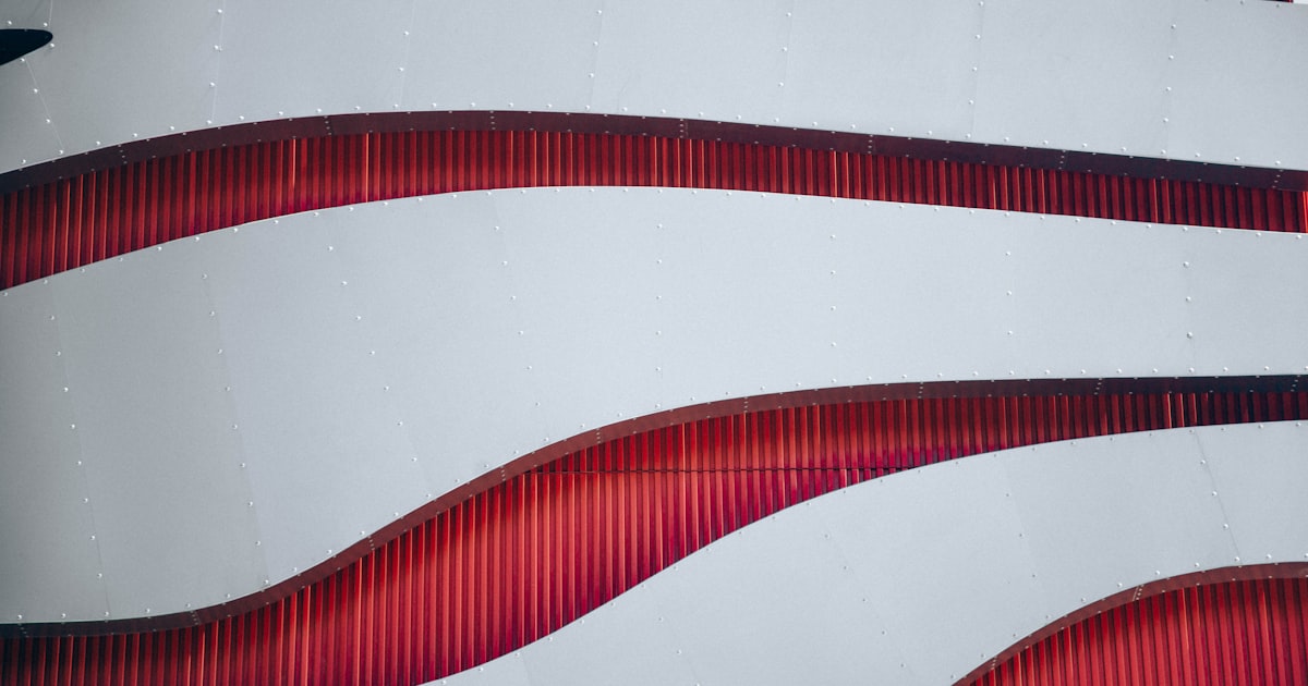 white and red digital wallpaper