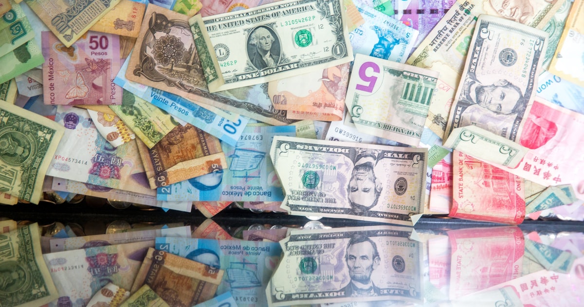 10 and one 10 us dollar bill