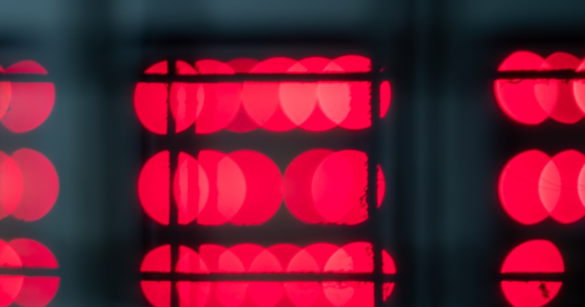 bokeh photography of red lights