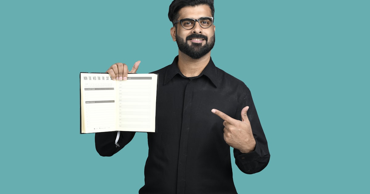 a person holding a piece of paper